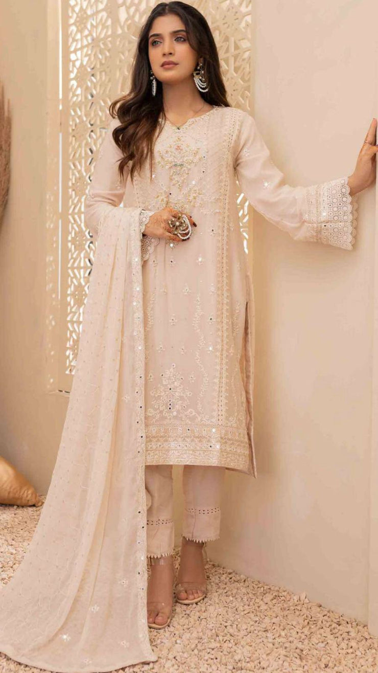 Chiffon Formal 3-pc Stitched Collection