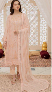 Chiffon Formal 3-pc Stitched Collection