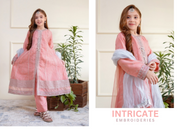 Shanzey Embroidered Girls Outfit