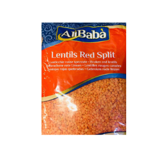 RED SPLIT LENTILS 1 KG