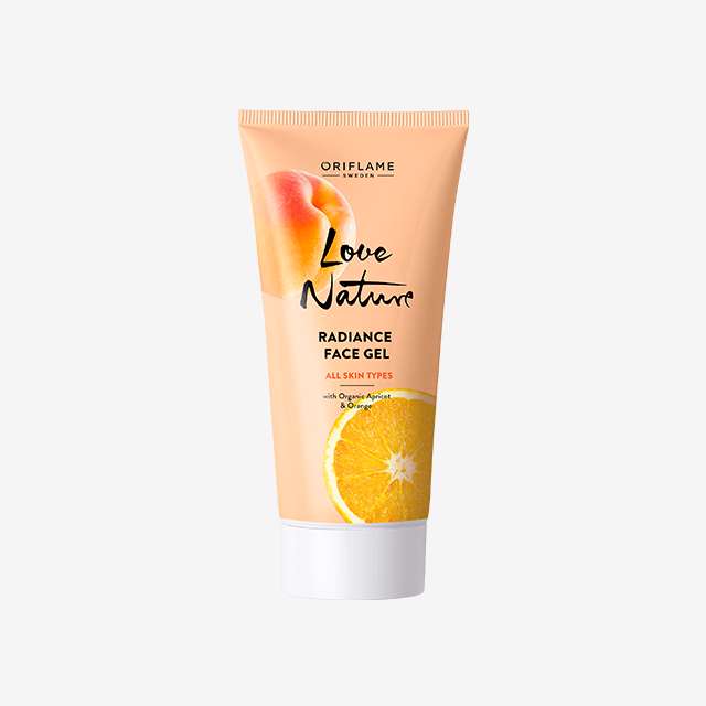 Radiance Face Gel with Organic Apricot & Orange