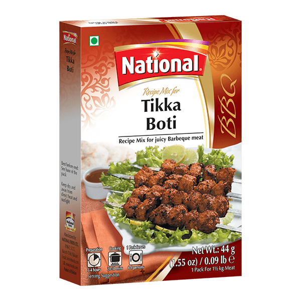 NATIONAL TIKKA BOTI (1+1 pack)