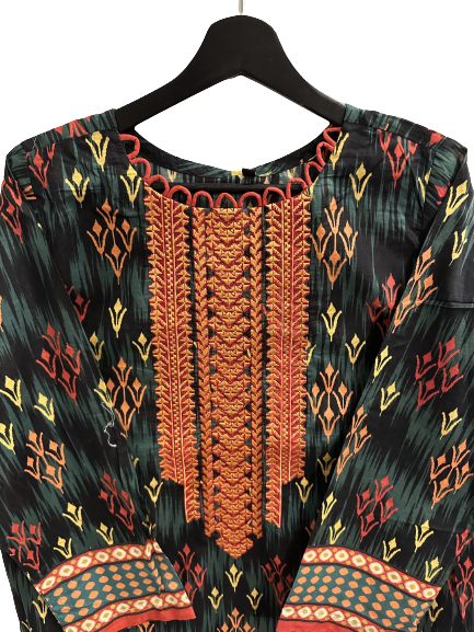 Embroided Lawn kurta