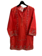 Embroided Khaddar Kurta