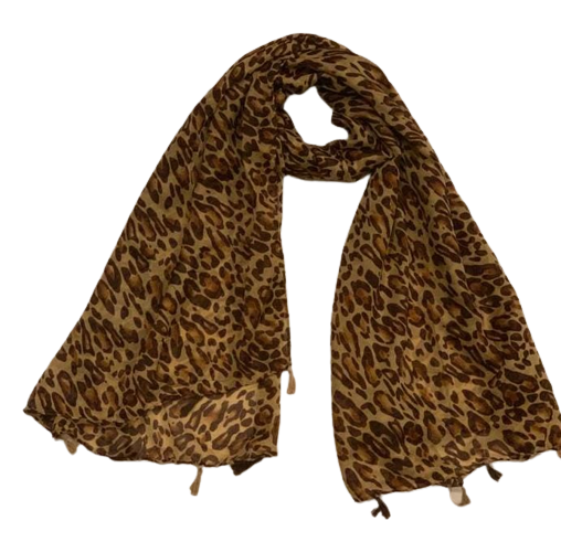 Cheetah Printed Scarf