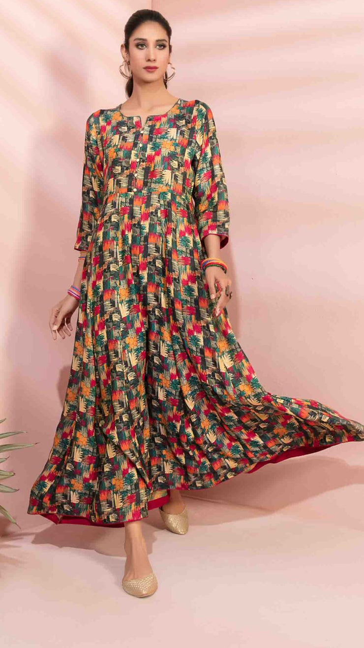 Digital Printed Maxi