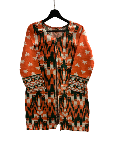 Khaddar Open Coat