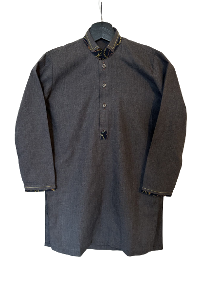 Dark Grey Kids Suit