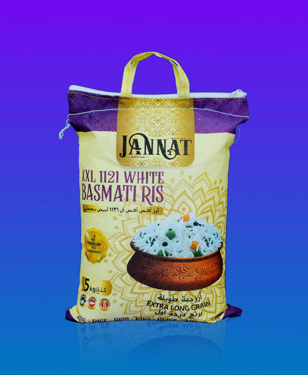 Jannat Basmati White Rice (5 kg)